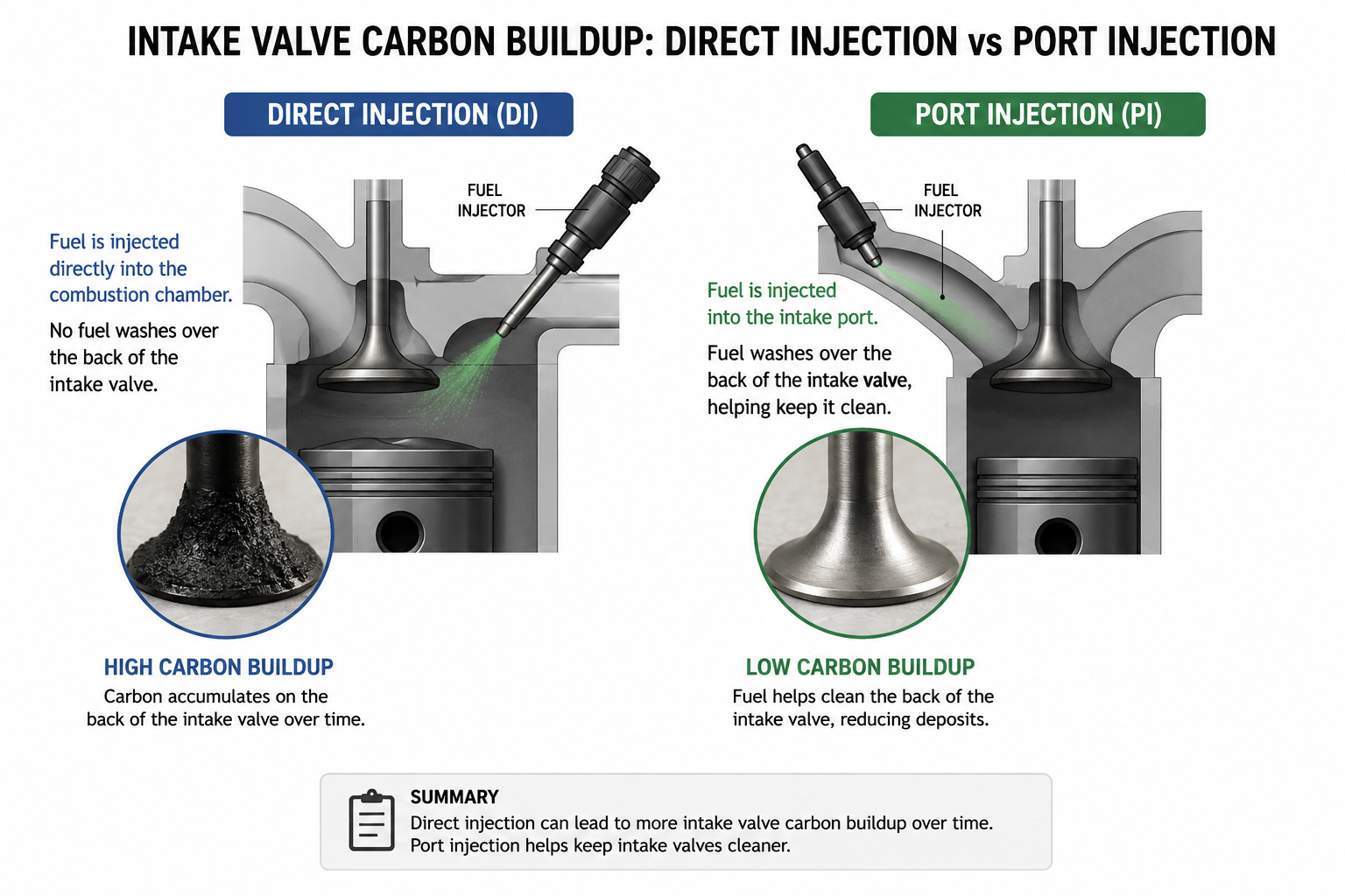 Why VW and Audi engines get carbon buildup